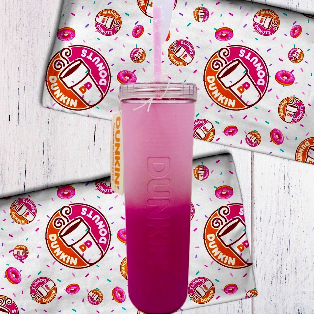 “Dunkin Donuts” Summer Collection 2024 Silicone Sipper